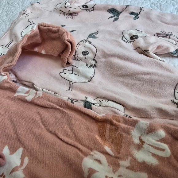 Carter's 5pc Girls Sleeper Footed Pajamas Footies Set - Picture 14 of 14